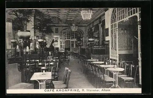 AK Altona /Hamburg, Café Kronprinz