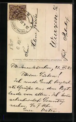 AK Markneukirchen i. V., Villa Stark