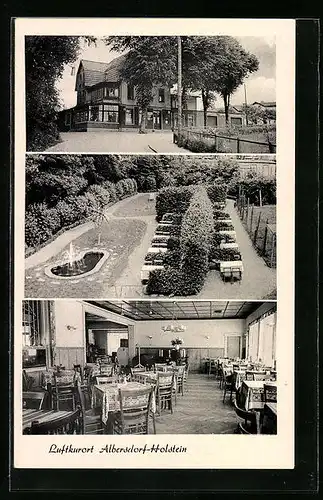 AK Albersdorf /Holstein, Hotel-Pension-Café Waldesruh
