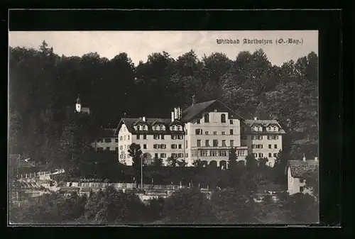 AK Wildbad Adelholzen, Grosses Gebäude