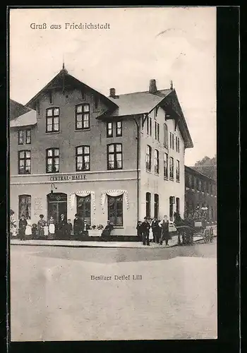 AK Friedrichstadt, Gasthaus Central-Halle