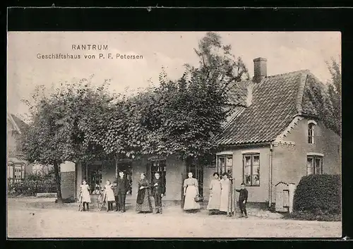 AK Rantrum, Geschäftshaus von P. F. Petersen