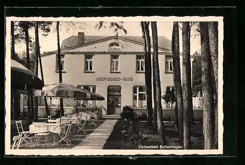 AK Boltenhagen, Hotel Deutsches-Haus