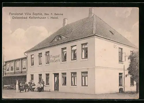 AK Kellenhusen i. Holst., Pensionat Villa Sophie von F. Behnke
