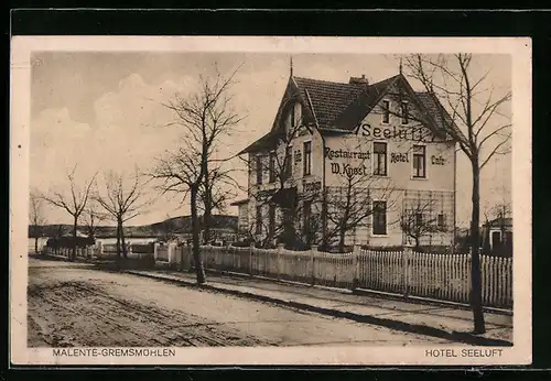 AK Malente-Gremsmühlen, Hotel Seeluft