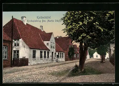 AK Koldenbüttel, Gasthaus Kirchspielkrug von Martin Odefey