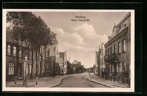 AK Garding, Partie in der Oberen Osterstrasse
