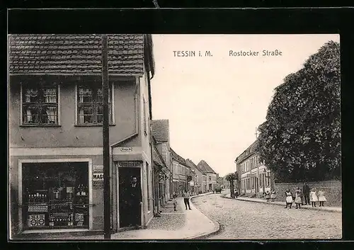 AK Tessin i. M., Rostocker Strasse