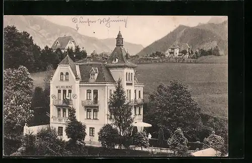 AK Bad Reichenhall, Hotel Villa Wilhelmine
