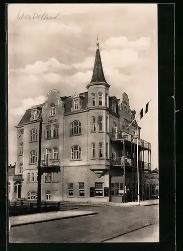 AK Westerland, Hotel Seeburg Victoria Luise