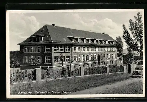 AK Donaueschingen, Karlsruher Kindersolbad