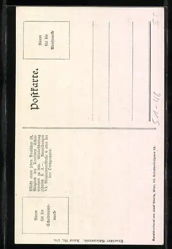 Künstler-AK Oberösterreichische Trachtenbilder, Gmunden und Umgebung 1810