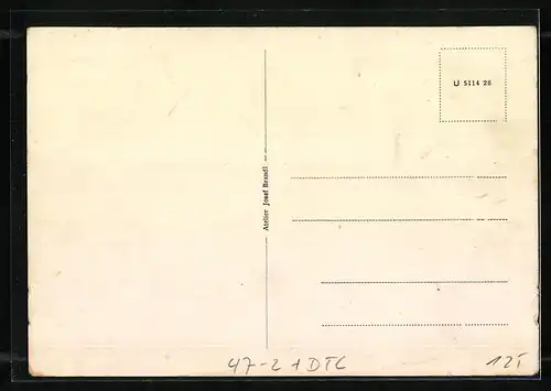 AK Weiden i. Obpf., Absolvia Mädchenlyzeum 1928, Studentenwappen