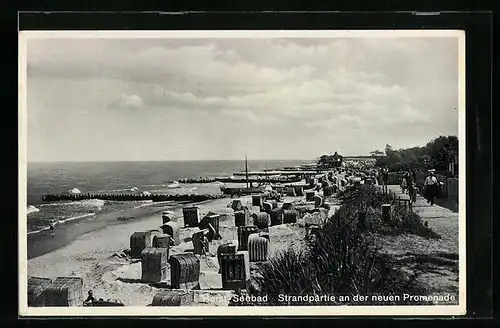 AK Horst, Strandpartie mit Strandkörben