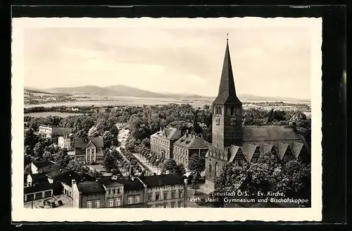 AK Neustadt, Ev. Kirche, Kath. staatl. Gymnasium