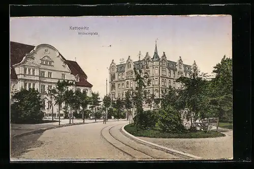 AK Kattowitz, Wilhelmplatz