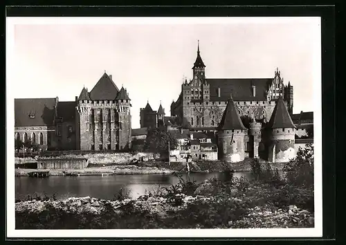 AK Marienburg, Haupthaus des Deutschen Ritterordens