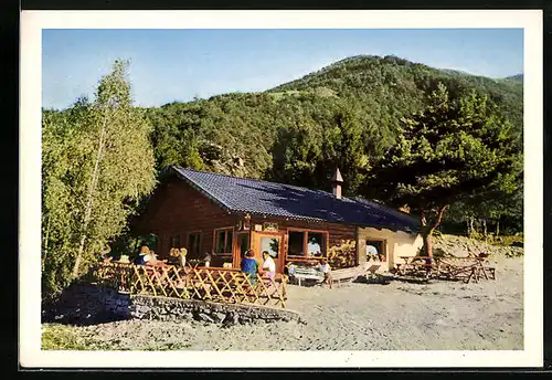 AK Tschirland, Gasthof Waldschenke, Brathendlstation