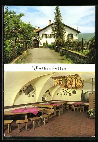 AK Girlan a. d. Südtiroler Weinstrasse, Gasthaus zum Falkenkeller