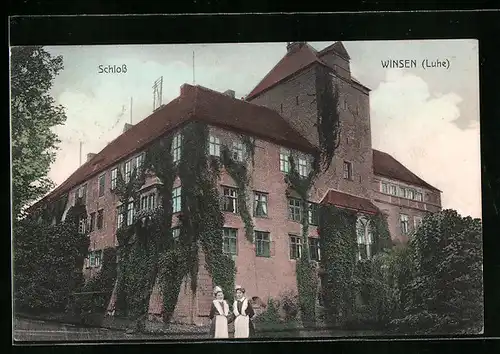 AK Winsen /Luhe, Blick auf das Schloss