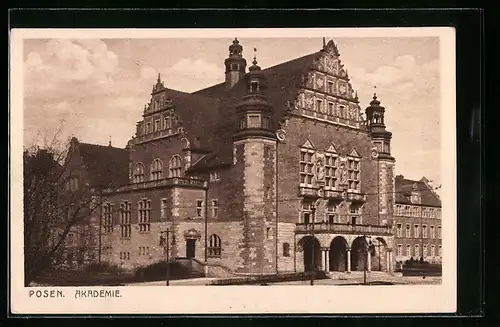 AK Posen, Frontansicht der Akademie