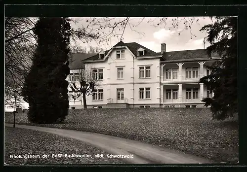 AK Badenweiler /Schwarzw., Erholungsheim der BASF