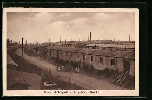 AK Bad Orb, Kindererholungsheim Wegscheide