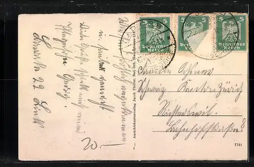 AK Bad Orb, Kindererholungsheim Wegscheide