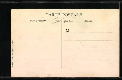 AK Bulle, Rue de Pouleyres, Promenade