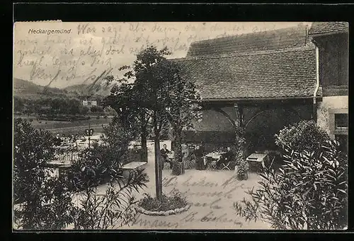 AK Neckargemünd, Griechische Weinstube zur Stadt Athen