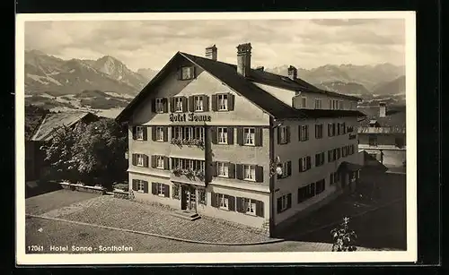 AK Sonthofen /Oberallgäu, Hotel Sonne