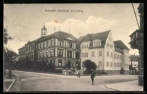 AK Schwäb. Gmünd, St. Ludwig