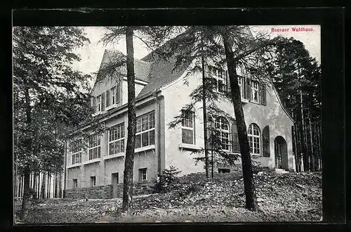 AK Plauen i. V., Gasthaus Reusaer Waldhaus des Vereins der Naturfreunde