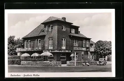 AK Breitenhees, Gasthaus Müller, Vespa