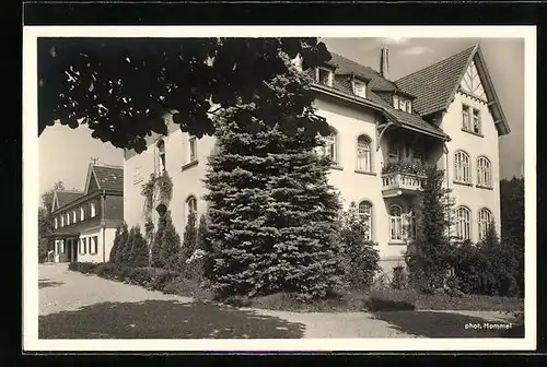 AK Geisweid, Erholungsheim Patmos mit Park