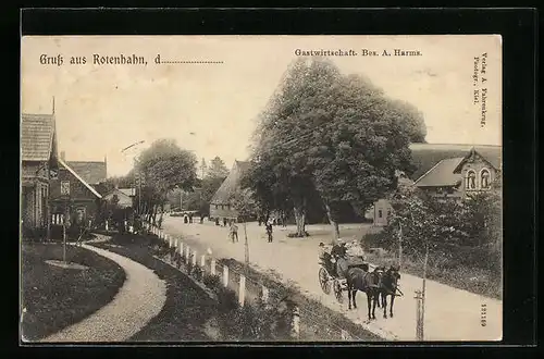 AK Rotenhahn / Rumohr, Gastwirtschaft, Bes.: A. Harms