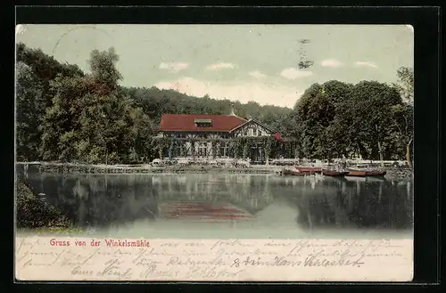 AK Gruiten, Restaurant Winkelsmühle, Inh.: L. Hertwig