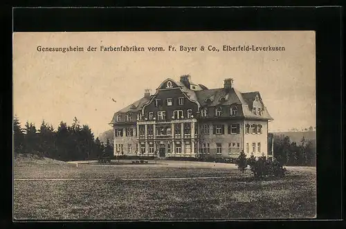 AK Dabringhausen, Genesungsheim der Farbenfabriken vorm. Fr. Bayer & Co.