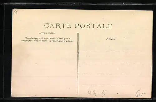 AK Paris, Mi-Carême 1910, Le Char du Cabaret de la Pomme de Pin