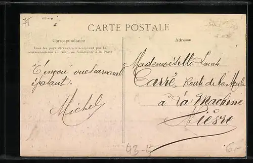 AK Paris, Mi-Carême 1906, Char de la Mandoline