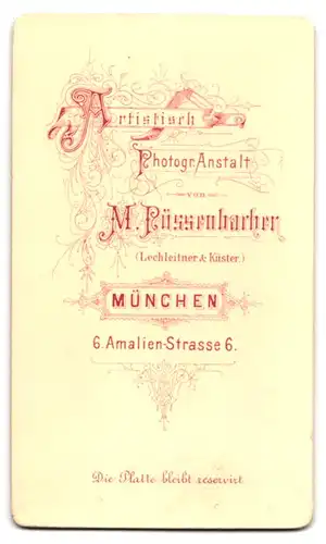 Fotografie M. Pössenbacher, München, Soldat in Uniform Rgt. 5 mit Orden an der Brust, Epauletten