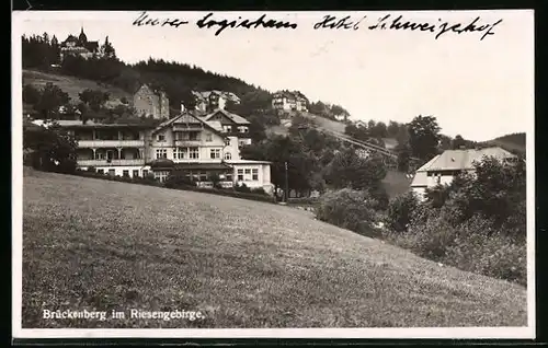 AK Brückenberg im Riesengebirge, Panorama