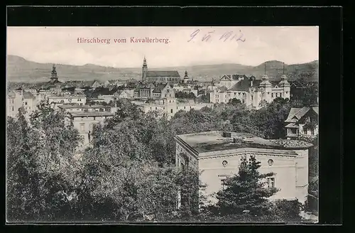 AK Hirschberg, Teilansicht vom Kavalierberg