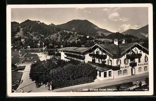 AK Rottach am Tegernsee, Strand-Hotel Seerose