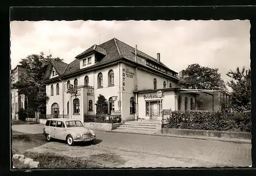 AK Steinhude am Meer, Hotel-Restaurant Deichstuben, Deichstrasse 2