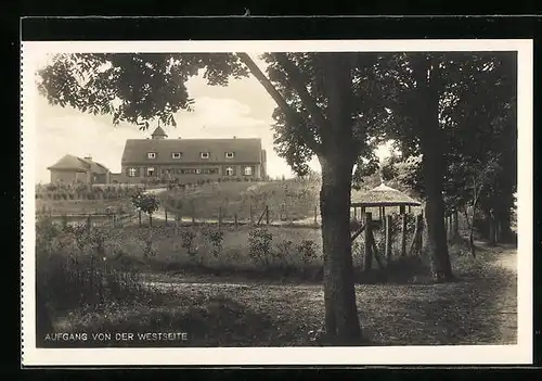 AK Prebelow, Jugendherberge des Kreises Ostprignitz am Prebelow-See