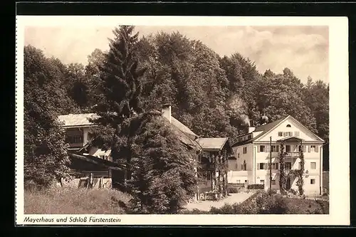 AK Berchtesgaden, Lehrerheim Schloss Fürstenstein