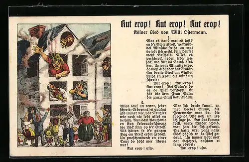 AK Köln, Lied Rut erop! Rut erop! Rut erop!