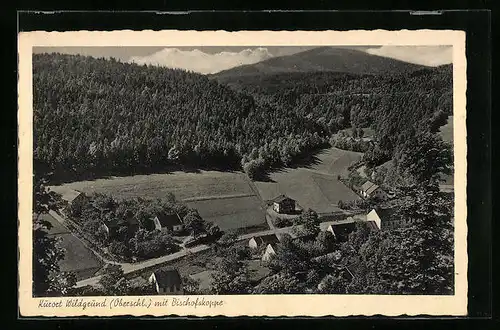 AK Wildgrund, Teilansicht mit Bischofskoppe