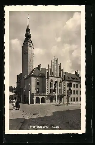 AK Leobschütz,  am Rathaus